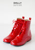 DOLLY Classic Doll Boot in red