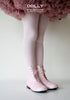 DOLLY Classic Doll Boot in pink glitter