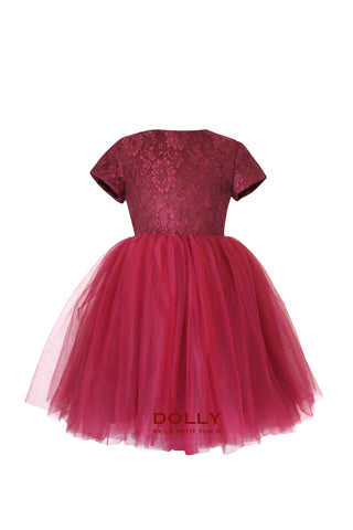 DOLLY - Minuet Dress ruby