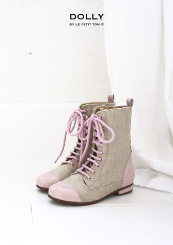 DOLLY - Jute Victorian Boots