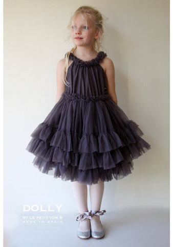 DOLLY - Ruffled Chiffon Dance Dress