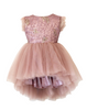 DOLLY - Drama Dress dusty pink